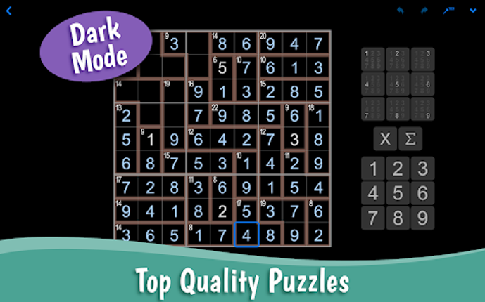 SumSudoku: Killer Sudoku screenshot