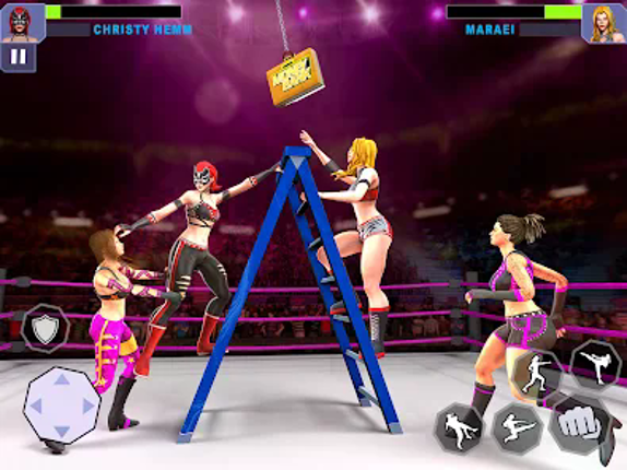 Bad Girls Wrestling Game Image