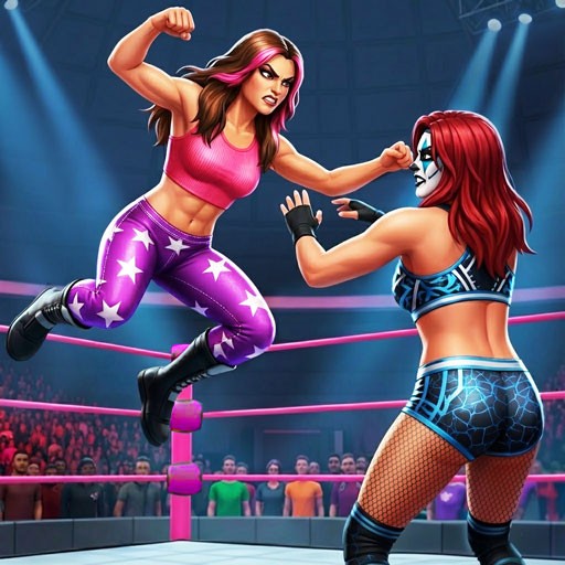 Games like Bad Girls Wrestling Game