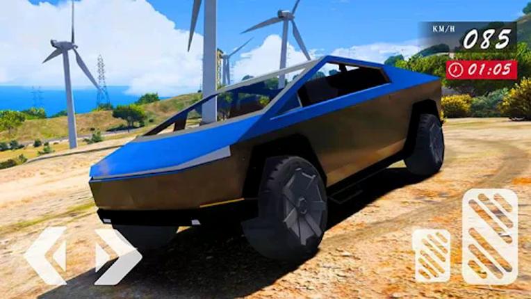 CyberTruck Simulator : Offroad screenshot