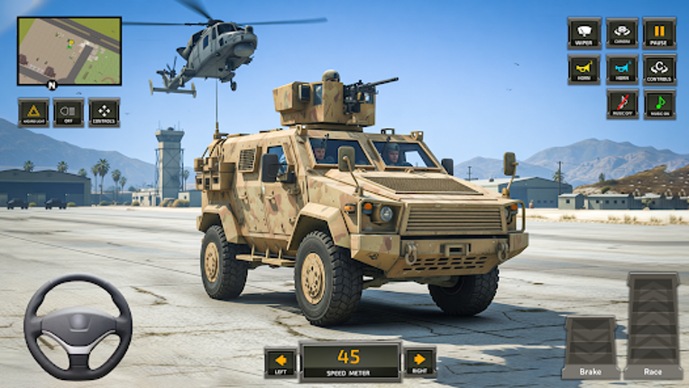 Military Truck Cargo Game 3d Image