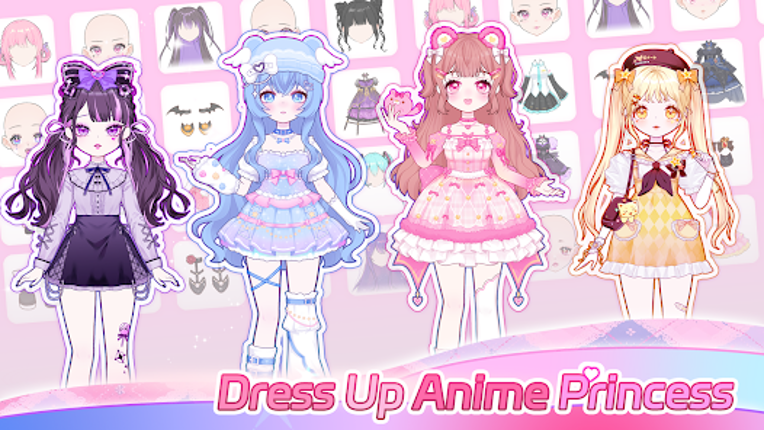 Dress Up! Shining Anime Star screenshot