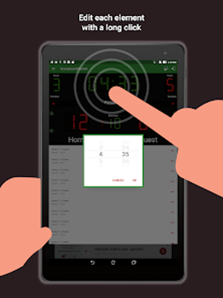 Scoreboard Basket Image