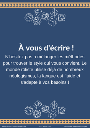 Ecriture inclusive en JdR Image
