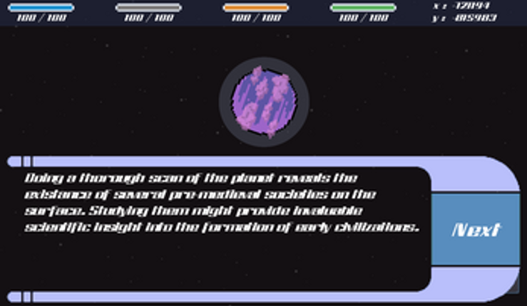On to different Planets Image