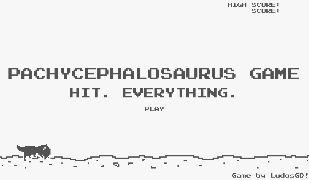 Games like PACHYCEPHALOSAURUS GAME