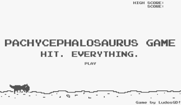 PACHYCEPHALOSAURUS GAME Image