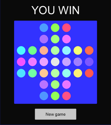 Peg Solitaire screenshot
