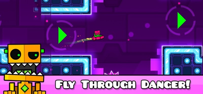 Geometry Dash Meltdown screenshot