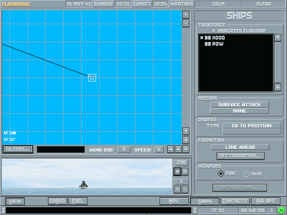 Great Naval Battles: Burning Steel 1939-1942 screenshot