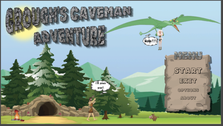Grough's caveman adventure Image