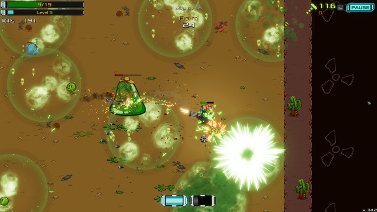 Gunbot Diplomacy: Blast Off screenshot