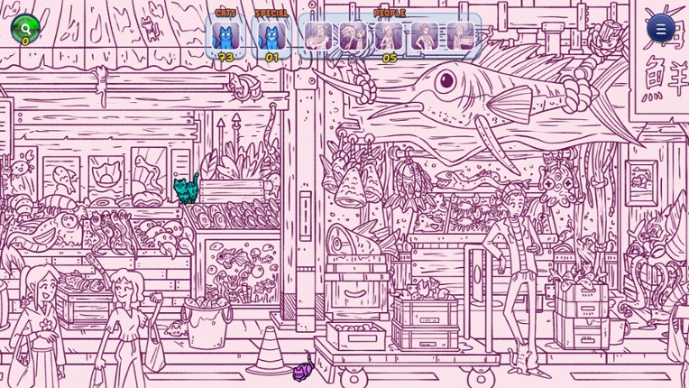 Hidden Cats in Tokyo screenshot