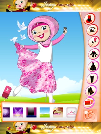 Joory Dress Up Style for girls لعبة تلبيس العروسة جوري للبنات screenshot