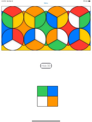 Lateral Cube-Like Rubik's Cube screenshot
