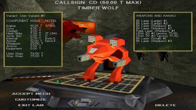 MechWarrior 2: 31st Century Combat Image