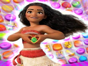 Moana Match 3 Puzzle Image