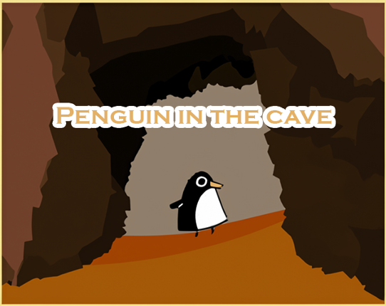 Penguin in the cave Image