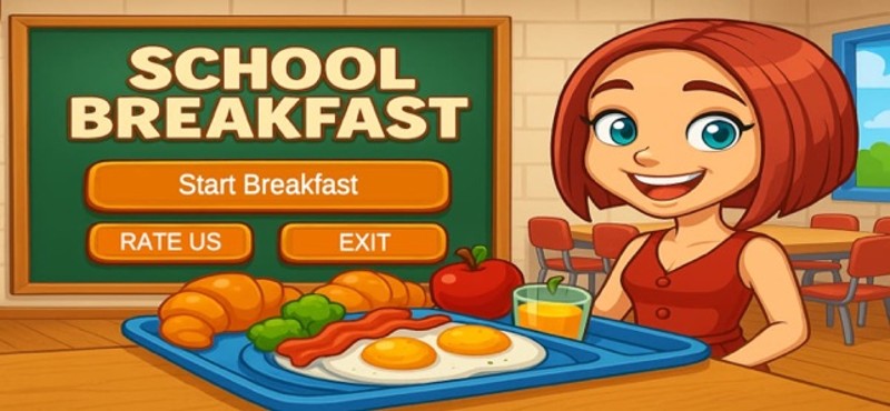 School Breakfast:Cooking games screenshot