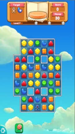 Sweet Candie Cookie Legend : Cookie Blast Match 3 Game screenshot