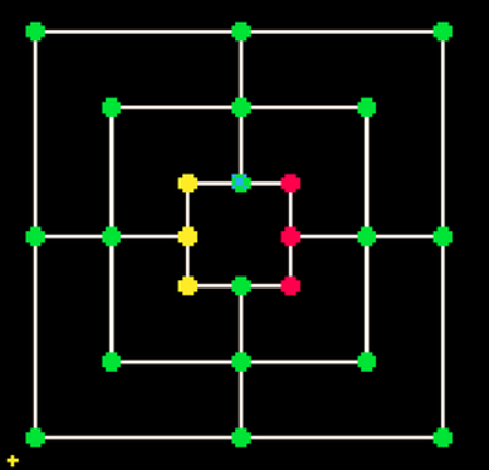 Tria / Nine men's morris - 1 vs 1 Image
