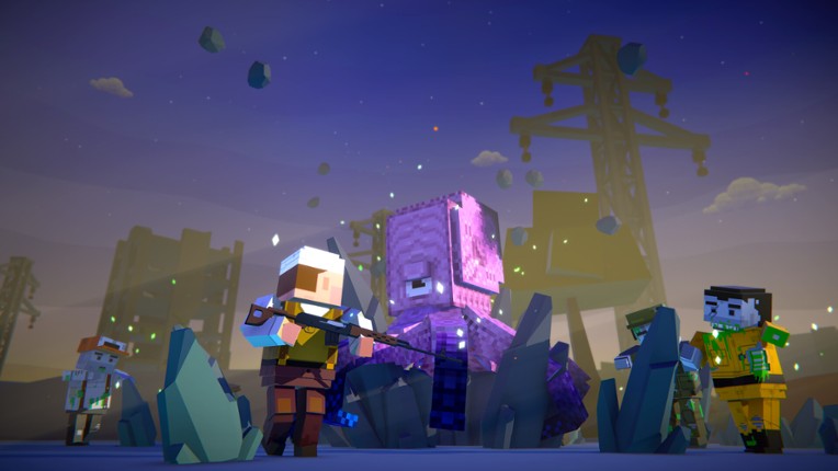 Zombie Blocks: Pixel Shooter Gun screenshot