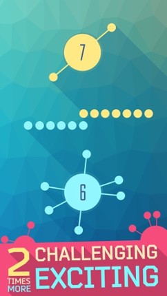 1200: Double Hit - Two Color Dots Addictive Puzzle screenshot