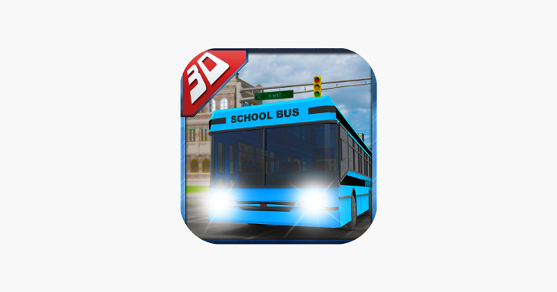 3D High School Bus Simulator - Bus driver and crazy driving simulation &amp; parking adventure game Image