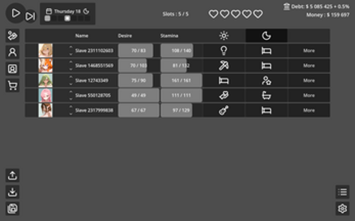 Character Matrix screenshot