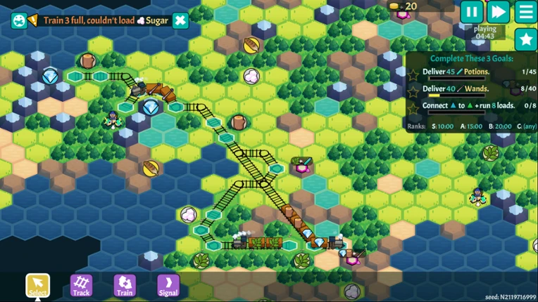ElfTrains screenshot