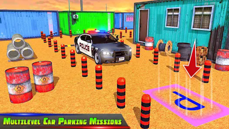 Police Car Park City Highway screenshot