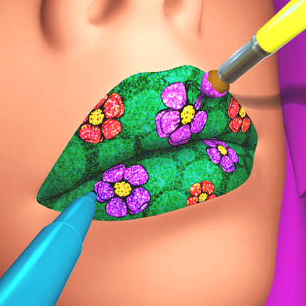Lip Art 3D Image