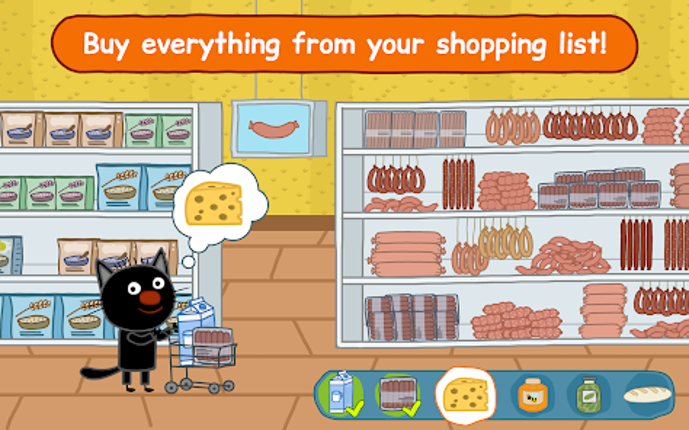 Kid-E-Cats: Kids Shopping Game screenshot