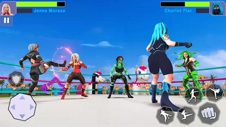Bad Girls Wrestling Game screenshot