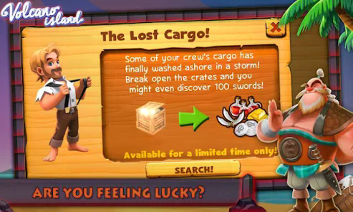 Volcano Island screenshot