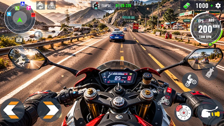 Open World Bike Racing Game screenshot