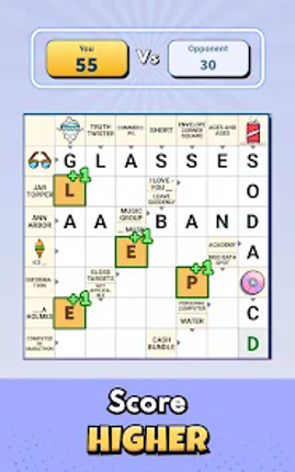 1v1 Crossword GO screenshot