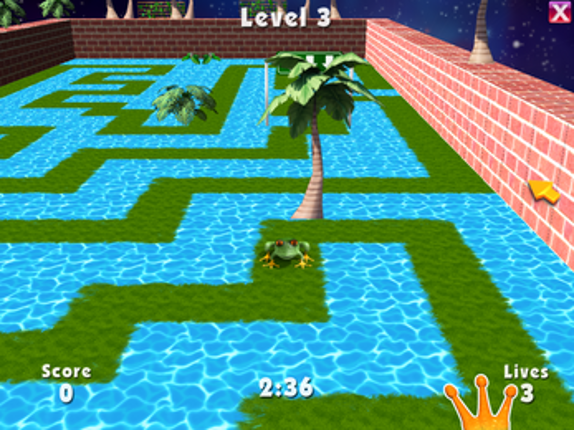 3D Frog Frenzy for Raspberry Pi screenshot
