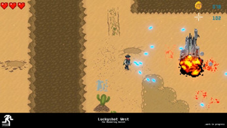 Luckyshot West - The Wandering Bullet screenshot