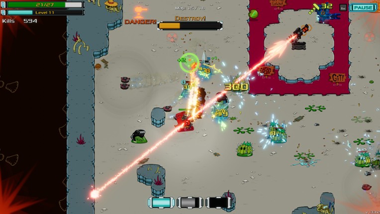 Gunbot Diplomacy: Blast Off screenshot