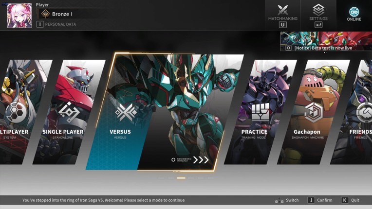 Iron Saga VS screenshot