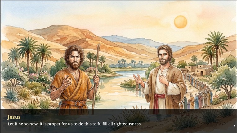 Jesus Christ: A Gospel Visual Novel Image