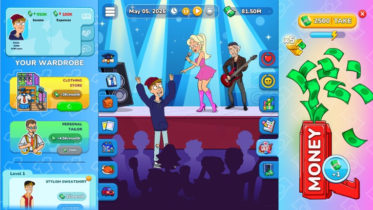 Mr. Billion: Idle Rich Tycoon screenshot