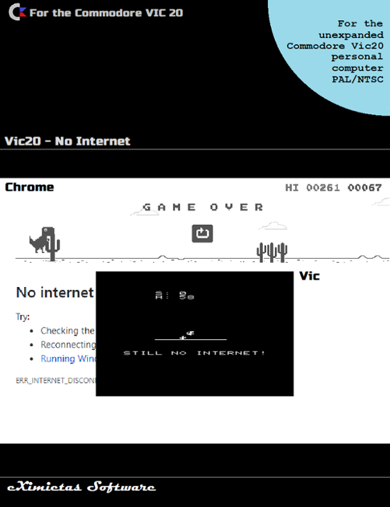 Games like No Internet (Commodore VIC 20) by Huffelduff