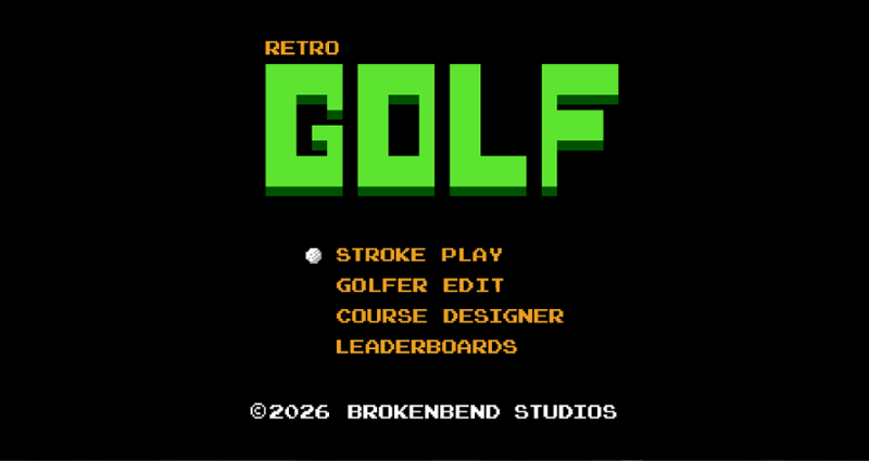 RetroGolf — Classic Arcade Golf Image