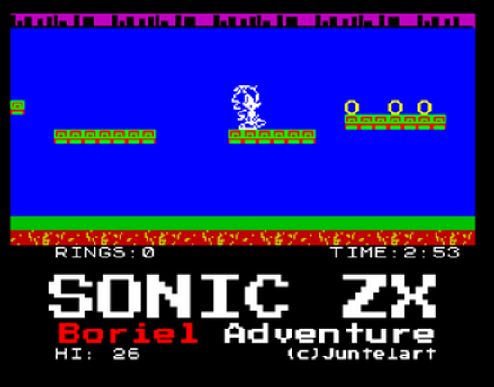 Sonic ZX - Boriel Adventure Image