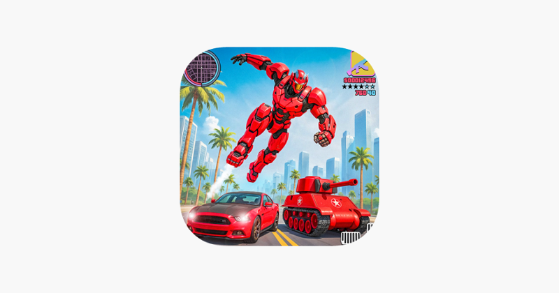 Superhero Robot Alien Rescue Image