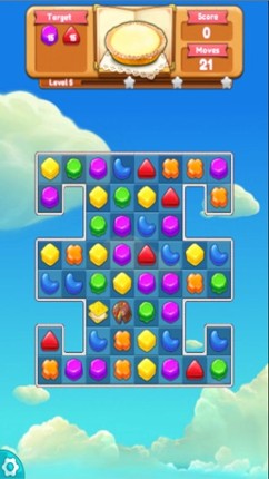 Sweet Candie Cookie Legend : Cookie Blast Match 3 Game Image