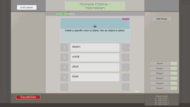 VocabVan screenshot