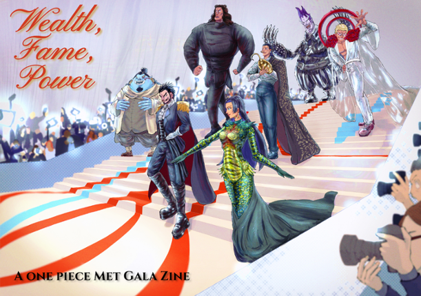 Wealth, Fame, Power: One Piece Met Gala Zine Image